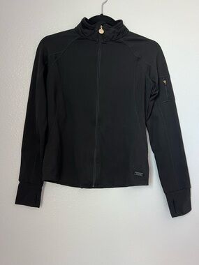 Calvin Klein Black Full-Zip Workout Jacket